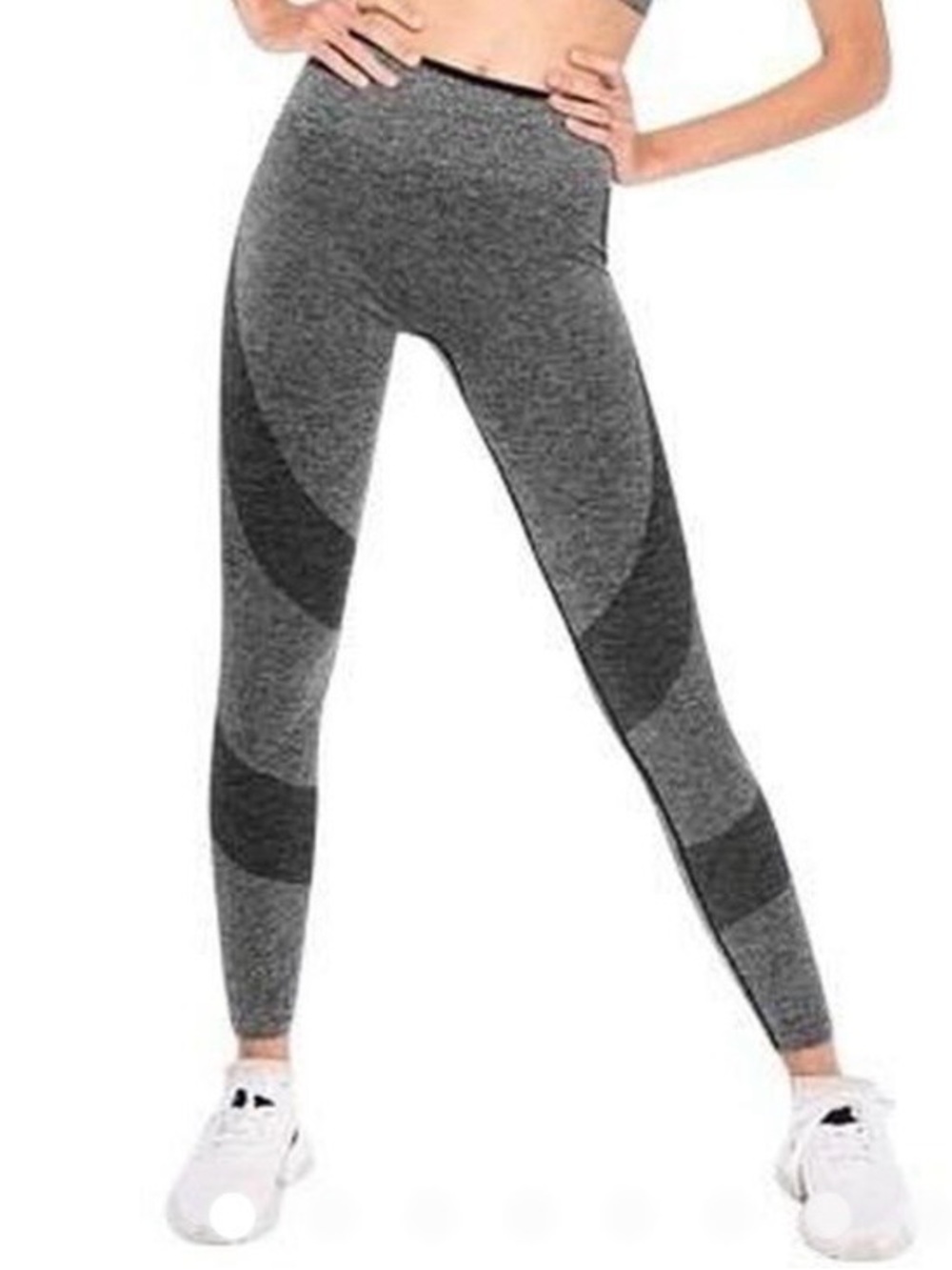 Victoria's Secret Gray Seamless High-Waist Leggings